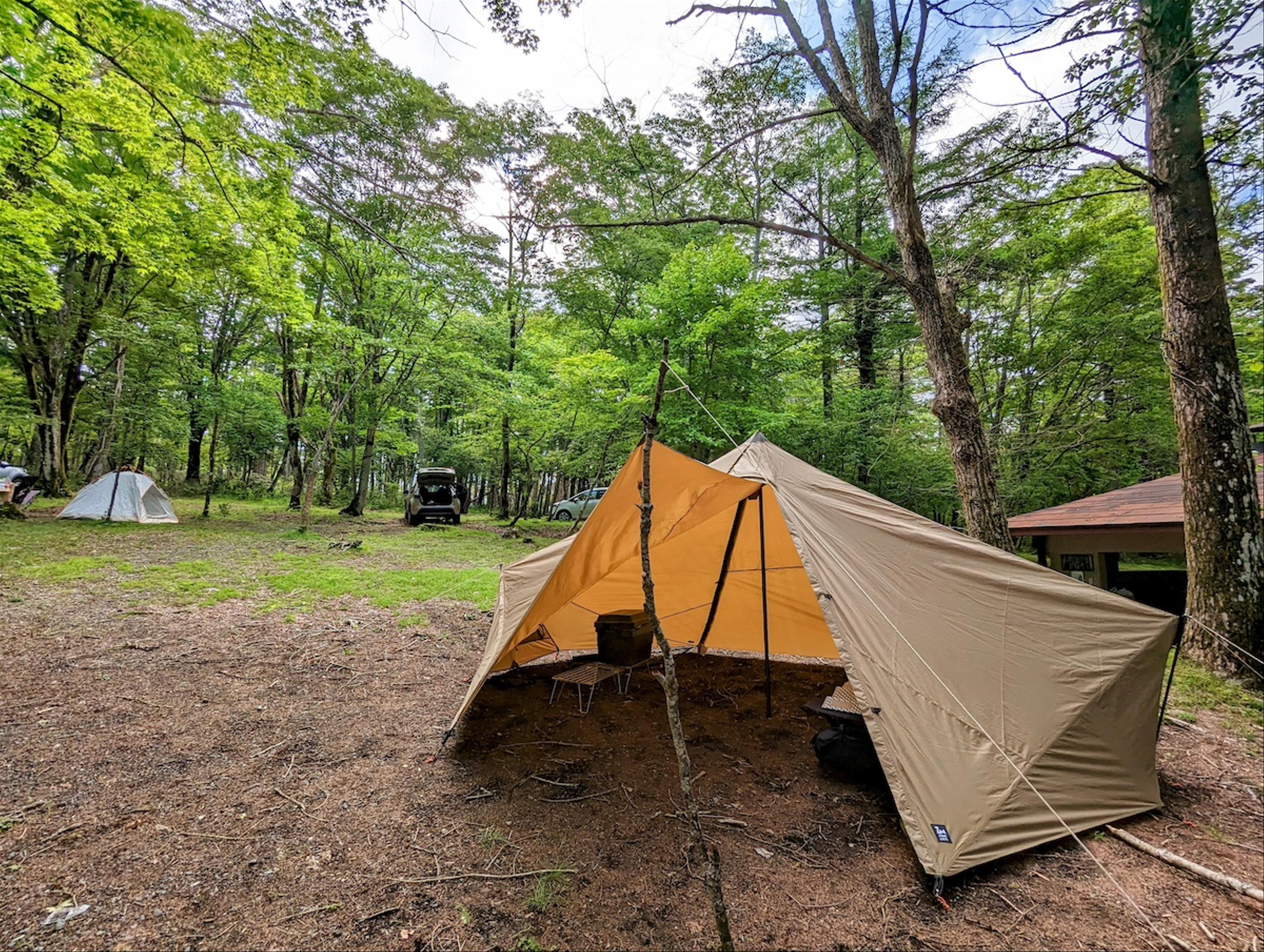 5月のキャンプの様子