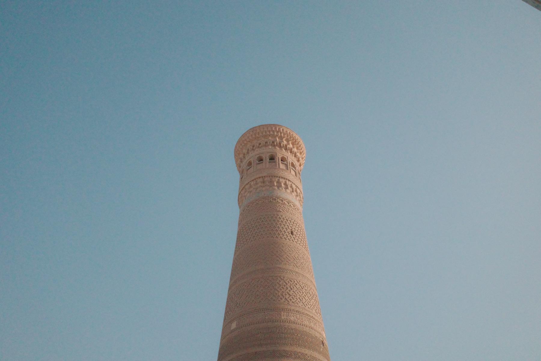 カラーン・ミナレットの細かい装飾