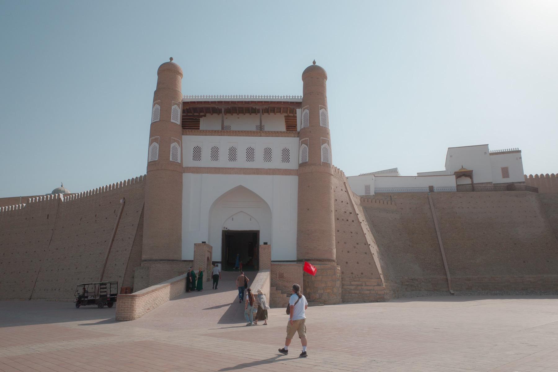 アルク城の入口