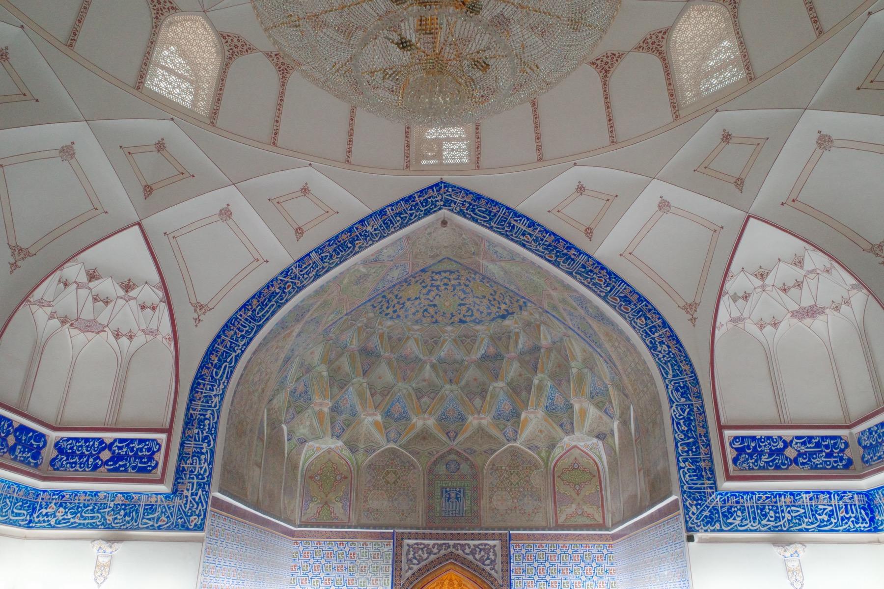 ボロハウズ・モスクの内部。ここは今もモスクとして利用されている